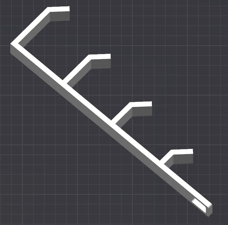 Hat Rack Blueprint Hat Rack (Parametric) V2 - Free 3D Print Model - MakerWorld