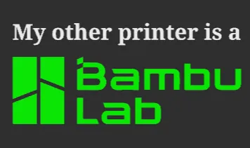 My other printer is a Bambu Lab plate