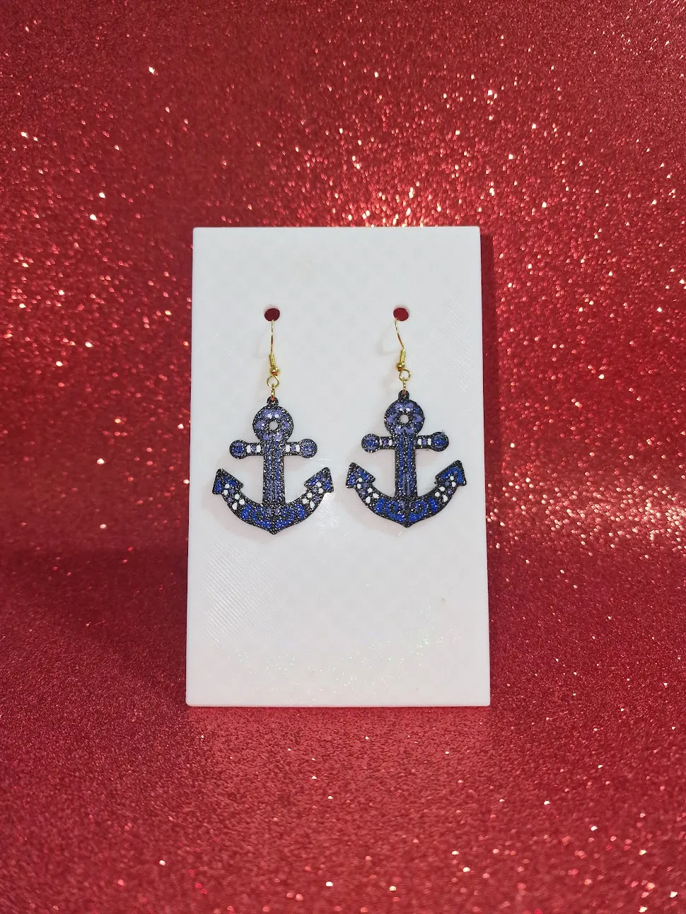 Mandala still earrings view 2