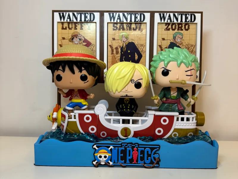 Espositore funko pop Kinder One piece 