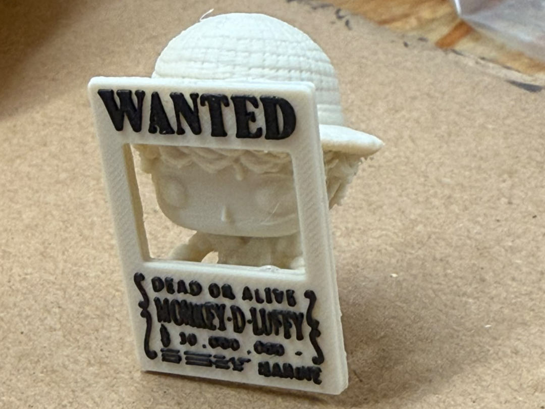Luffy wanted VS329 - Kinder Joy collection - 1