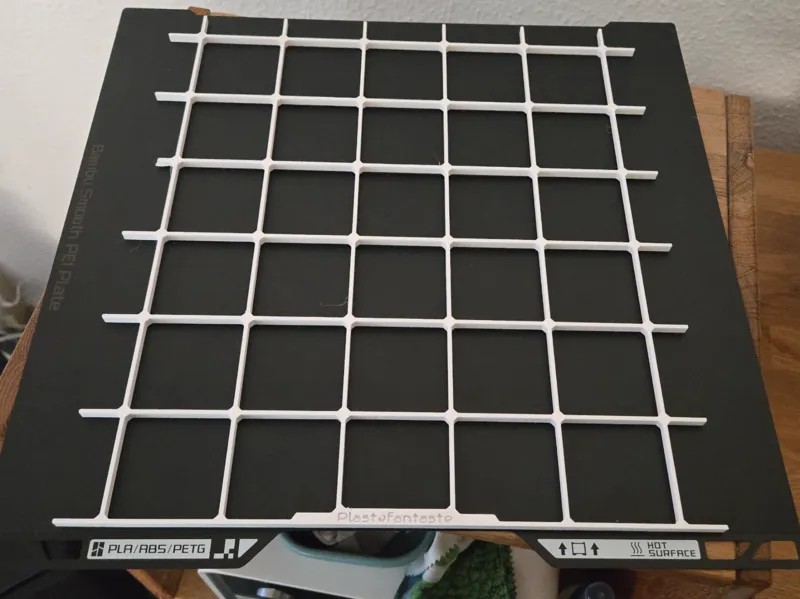 Gitter für Haftkleber Bauplatten Druckplatten
