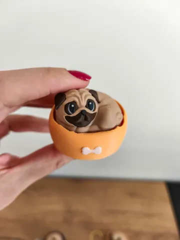 Objeto manipulable: Pug Fidget Clicker — vista de referencia 4