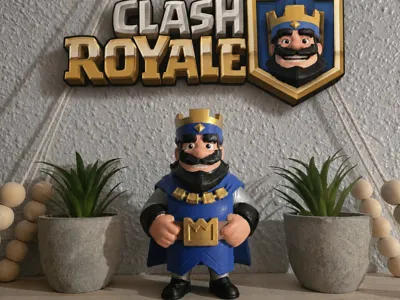 The authentic Clash Royale king