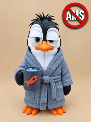 Accesorio para impresora 3D: Just Peng-Winging It - Penguin (No AMS) — vista de referencia 2