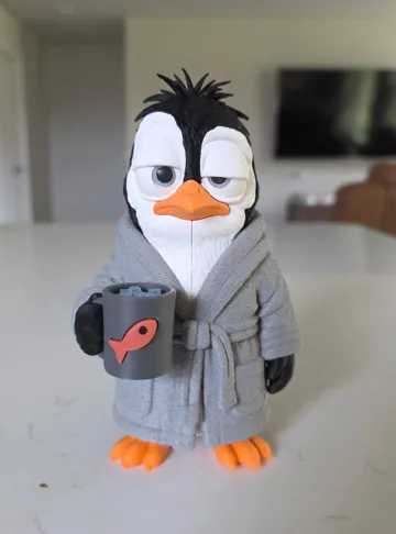 Accesorio para impresora 3D: Just Peng-Winging It - Penguin (No AMS) — vista de referencia 3