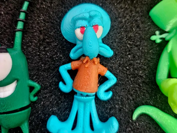 Фигурка Squidward с артикулация