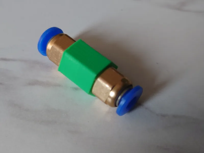 PTFE-to-PTFE Tube Adapter (1/8" coupling)