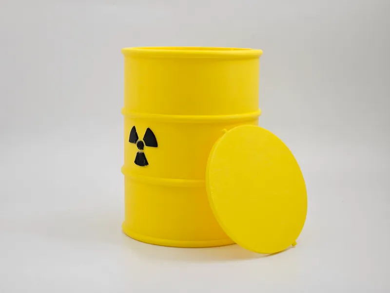 Nuclear Desk Bin