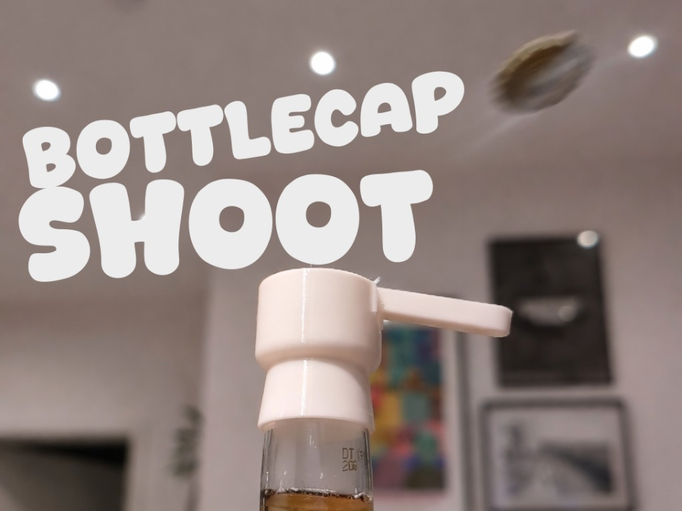Bottlecap Shoot for Different Beer Bottles