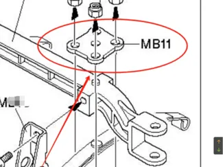 MB11 x8 Tamiya chassis Spring seatリ-フスベ-サ- Federsi