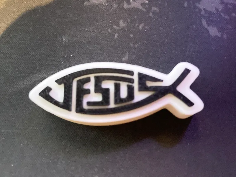 Jesus Fish Key Chain
