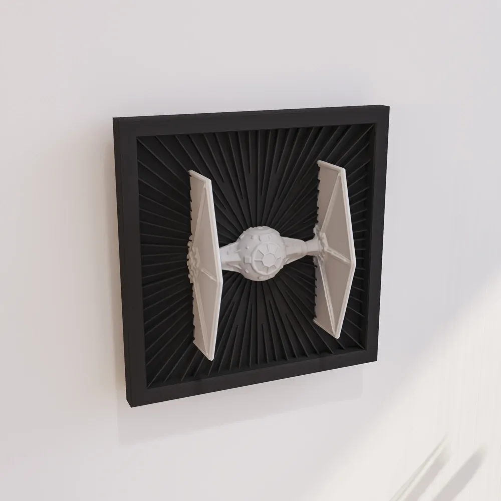 Stencil Star Wars N.29 - X-Wing Stencil Astronave Per Tessuti, Pareti E Legno - Foto 3
