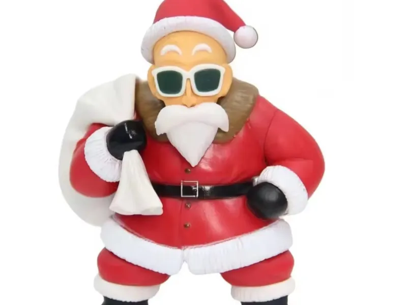 MAESTRO ROSHI DRAGON BALL NAVIDAD PAPA NOEL