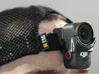 Vertical Baseball Cap Holder for DJI Osmo Nano 