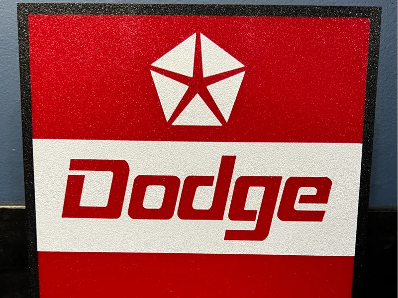 Dodge Logo Light Box Vintage 1980 - 1993