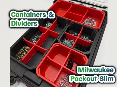 3Dプリント オーガナイザー ミルウォーキー パックアウト ラージ