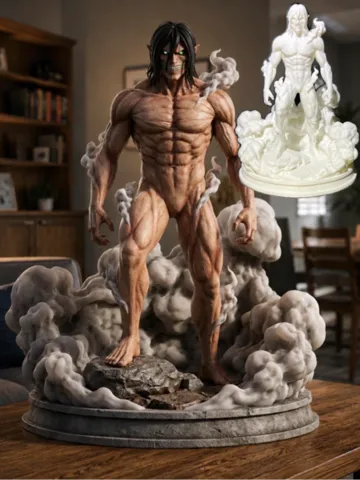 Soporte: Eren Yeagers Attack Titan — vista de referencia 2