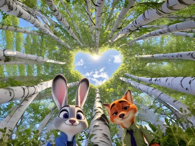 Zootopia - Nick, Judy