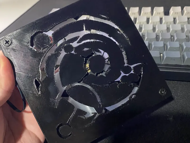Fel Fan Plate