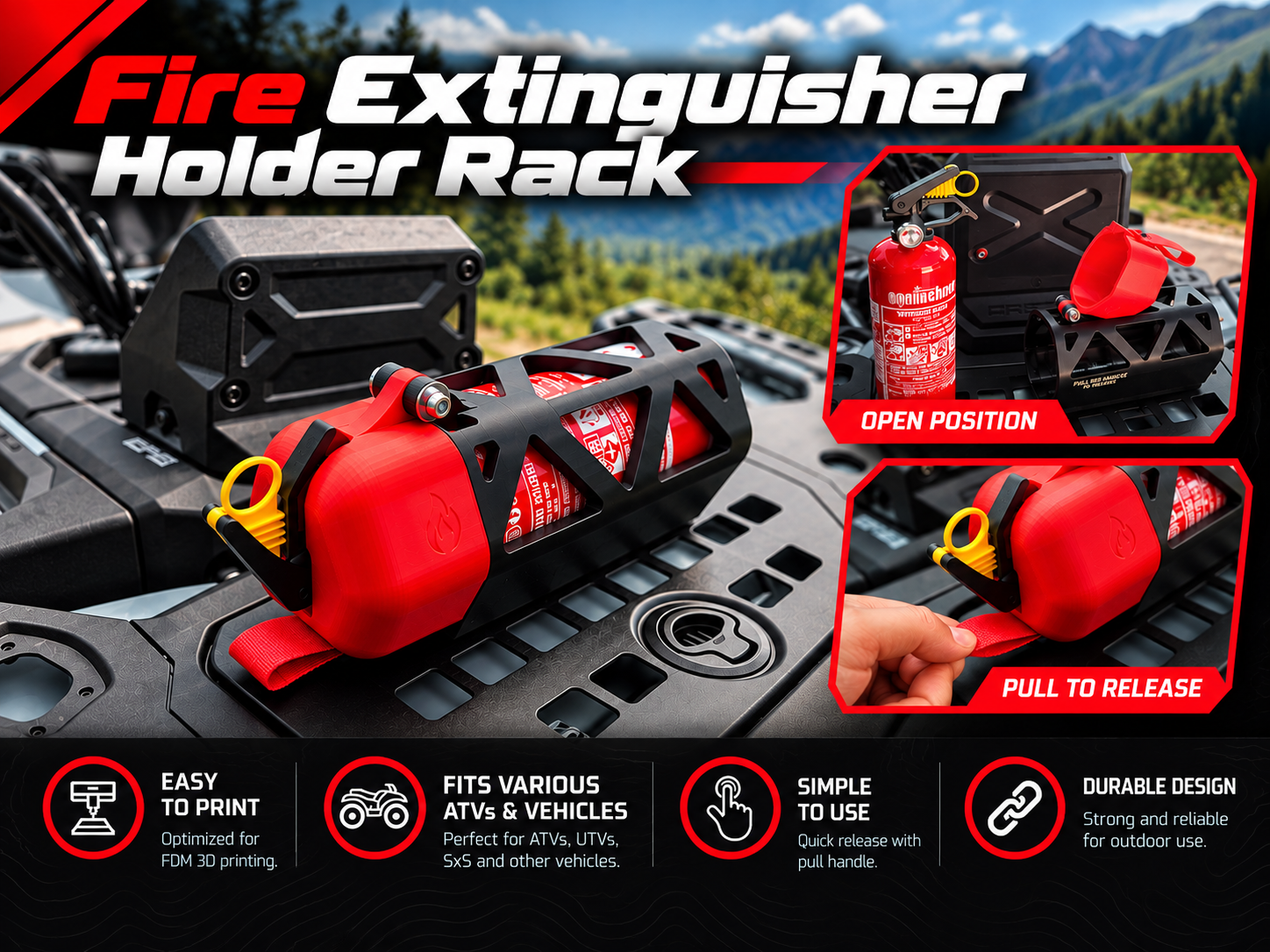 Fire distinguisher holder - 1
