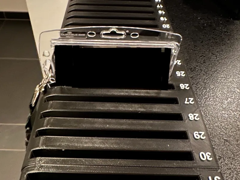 Modular Badged ID Card Holder Display System