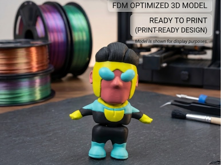 The Invincible Flexi | Articulated Comic Hero