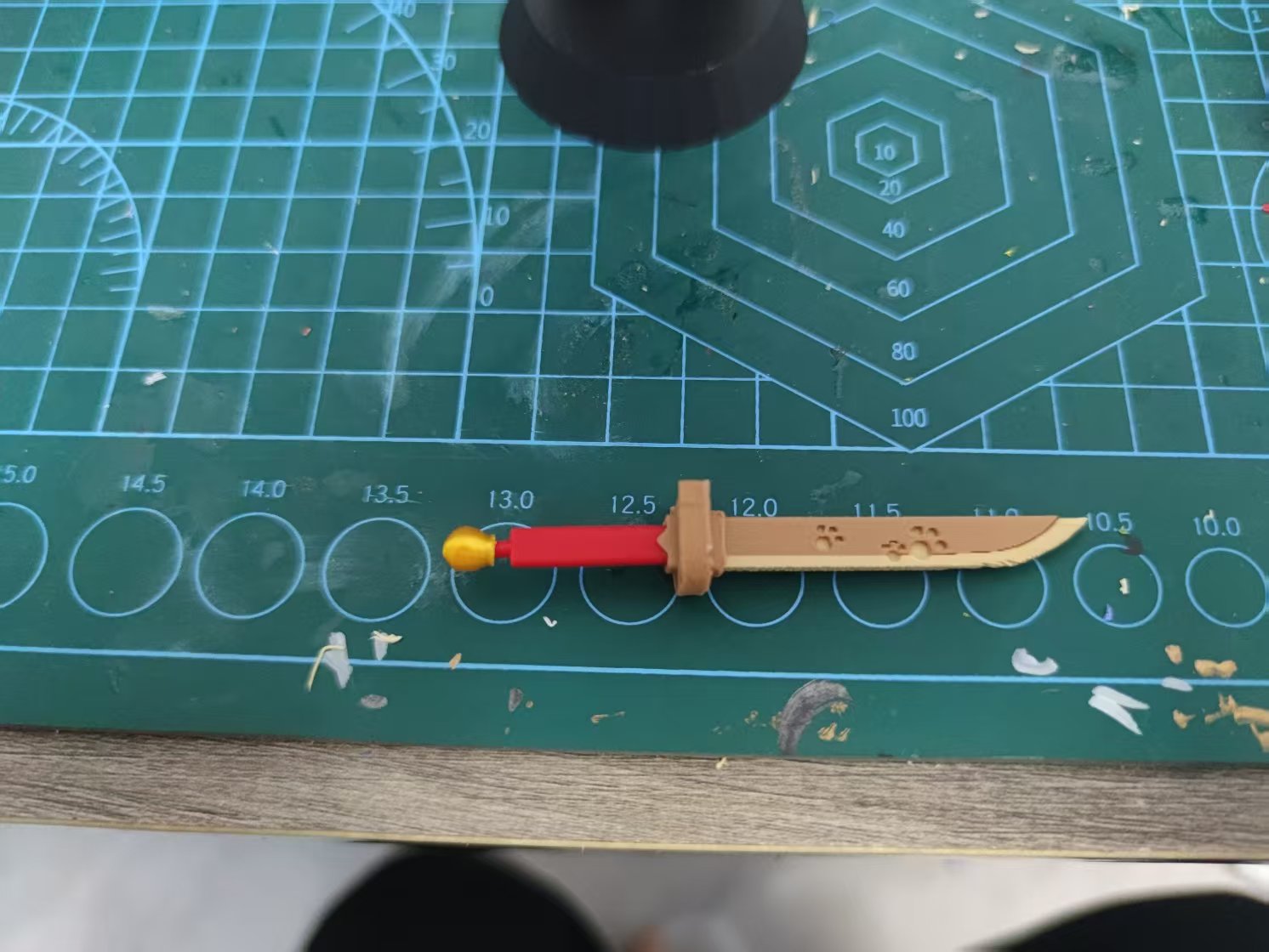 Miniatura 2 do modelo 3D 怪物猎人崛起 呆猫的刀（无需ams）