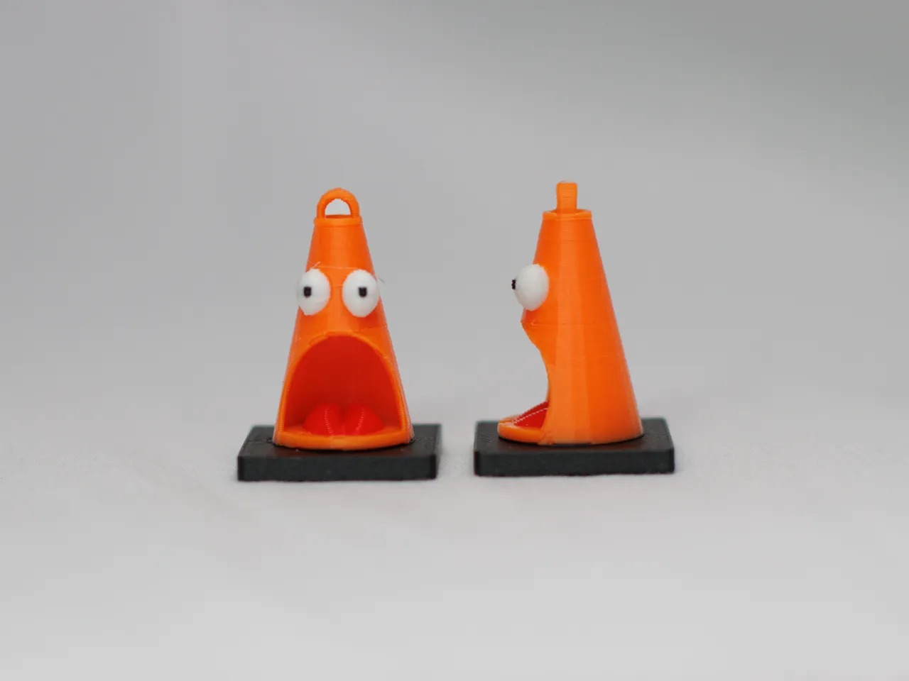 Skidward the Traffic Cone Earrings view 2
