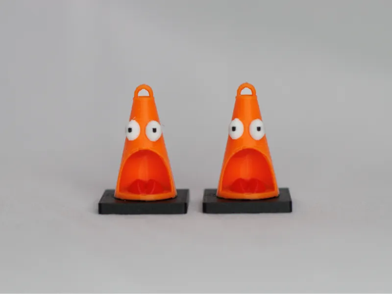 Skidward the Traffic Cone Earrings
