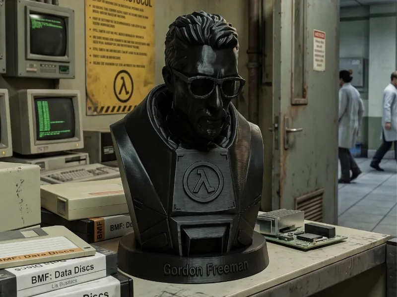 Gordon Freeman Büste - Half-Life