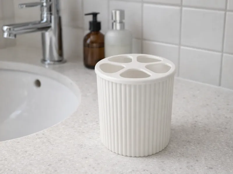 Toothbrush Holder With Top Cover