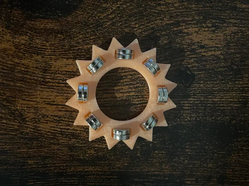 Wiggle Wheel: A new kind of fidget (6x2 Magnets)