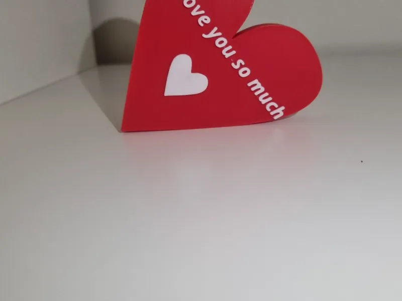 WE love you hjärt skylt