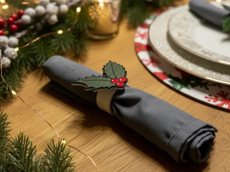 Christmas Servietten Ring 6 Designs