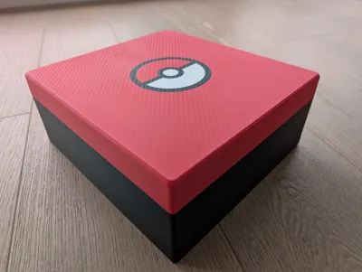 pokemon trading card storage box PU Leather Card Box with Dice Tray main image 0