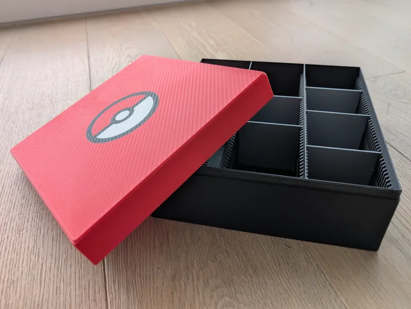 Large Pokémon Trading Card Storage Box
