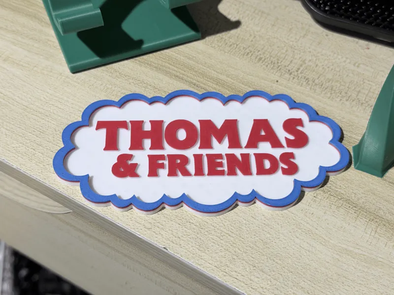 Thomas And Friends Logo 3D