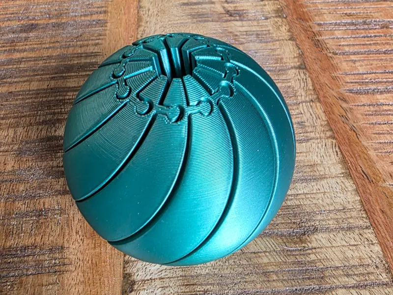 Twist Fidget Ball – PrintinPlace Spiral Stress Toy