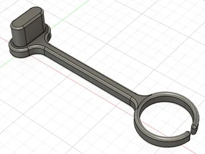 PTFE holder for Bambu Lab A1 mini