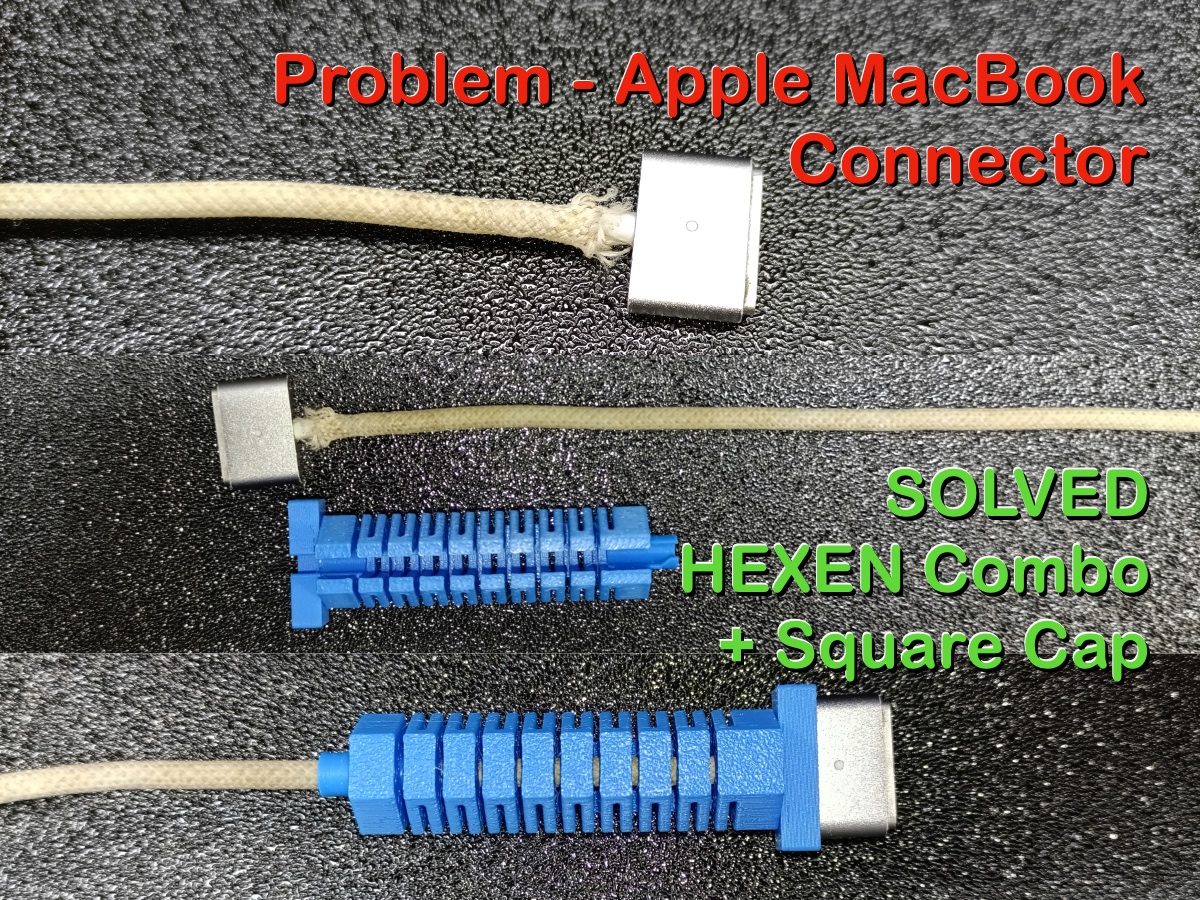 Miniatura 1 do modelo 3D HEXEN - Flexible Cable Protector