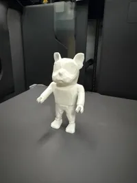 Dog Low poly Single color