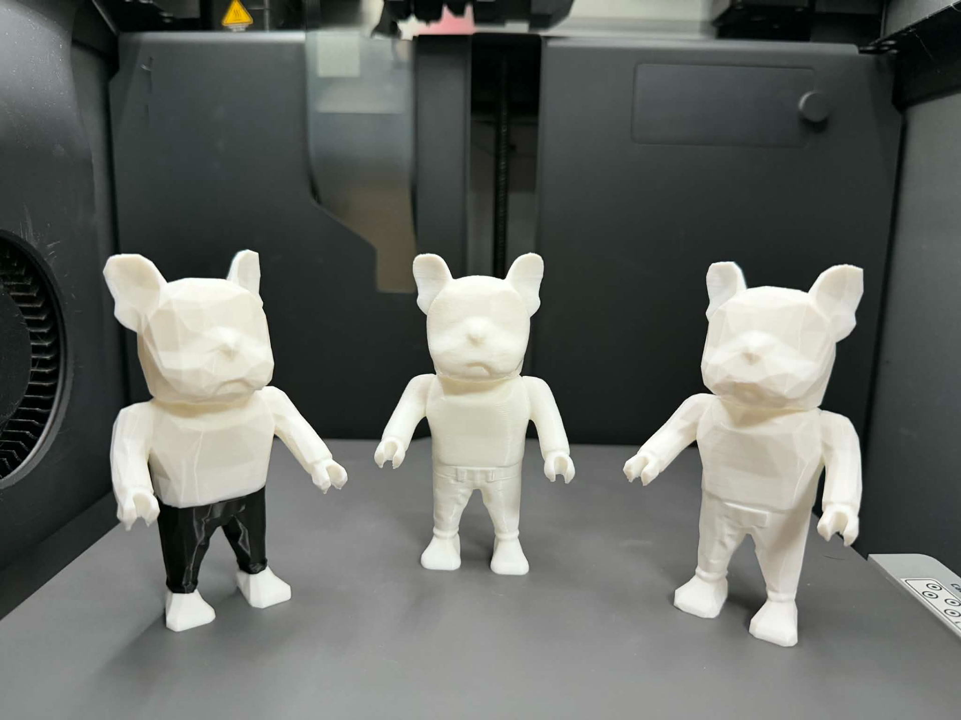 Figure Dog  Low Poly/Smooth (Boston terrier)