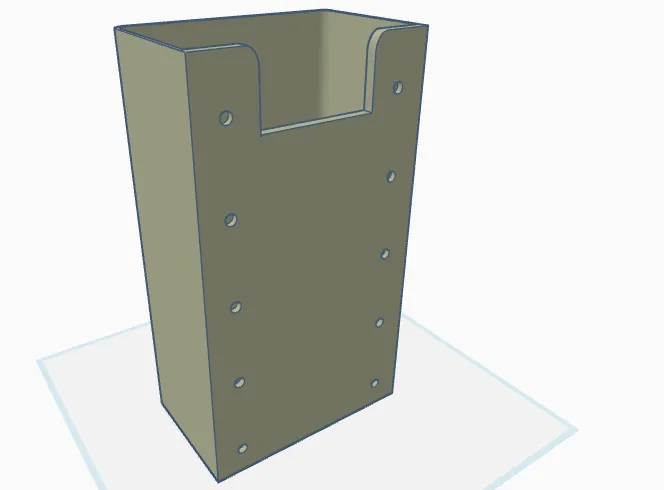 X1C Filament waste poop bin - Magnetic