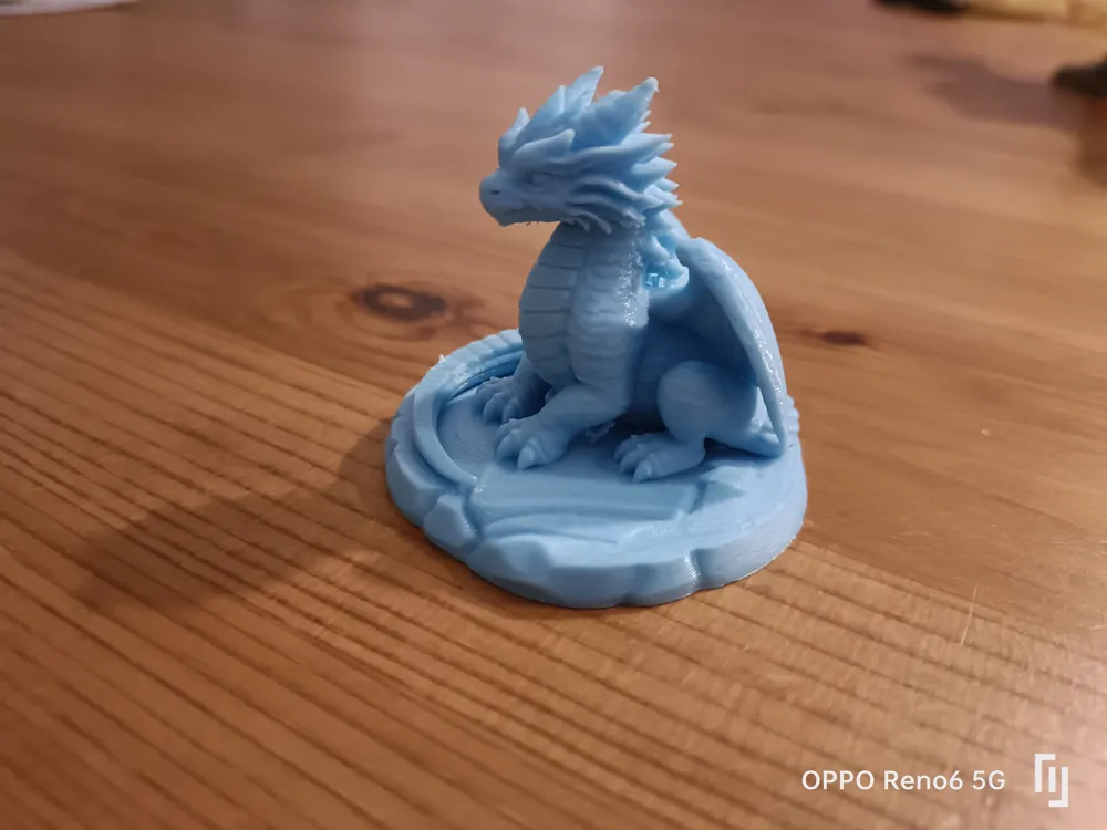 Stone Dragon - Free 3D Print Model - MakerWorld