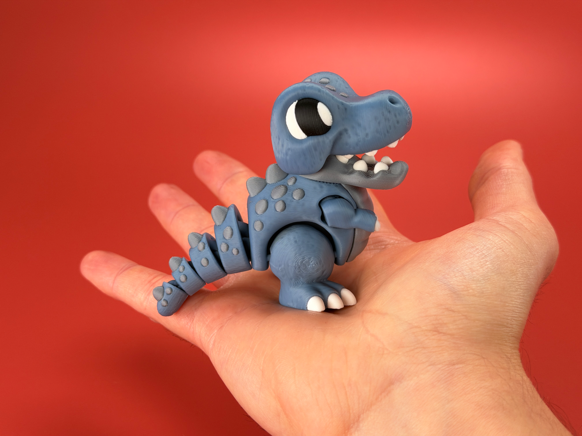 Articulated Cute T-Rex (redesigned) - 1