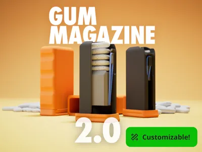 Chewing Gum Magazine V2 - Rubber Band Edition