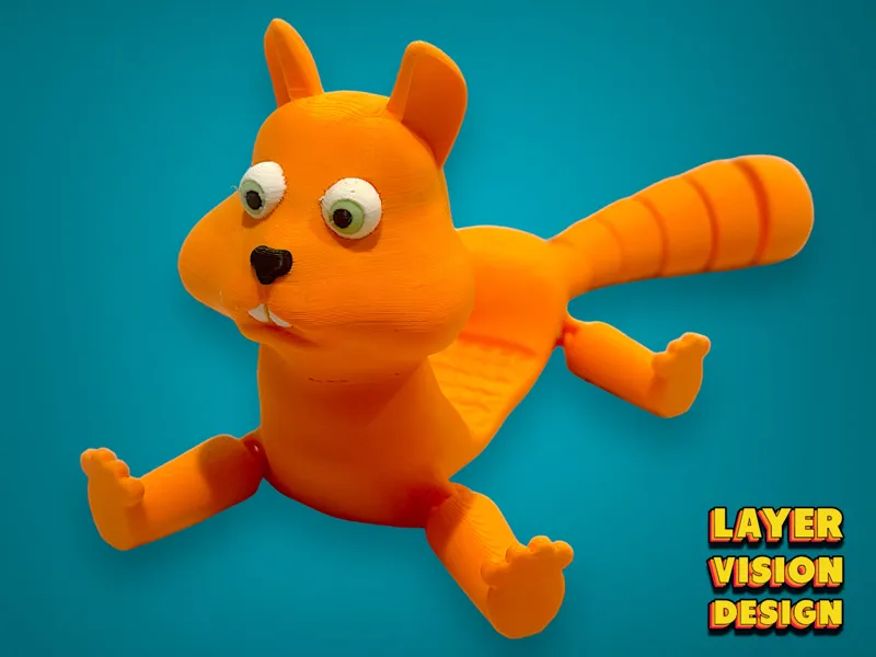 Flexi Squirrel Roadkill
