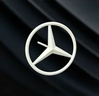 Topper de gâteau logo Mercedes — photo 1