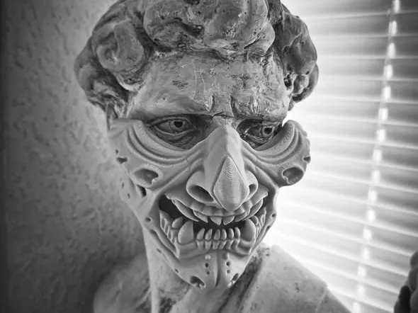 ONI japan zombie demon horror Halloween Mask